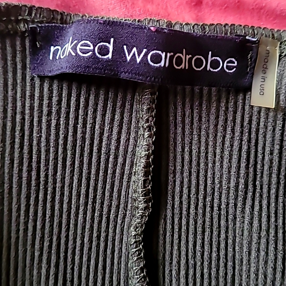 Naked wardrobe zippered jumpsuit